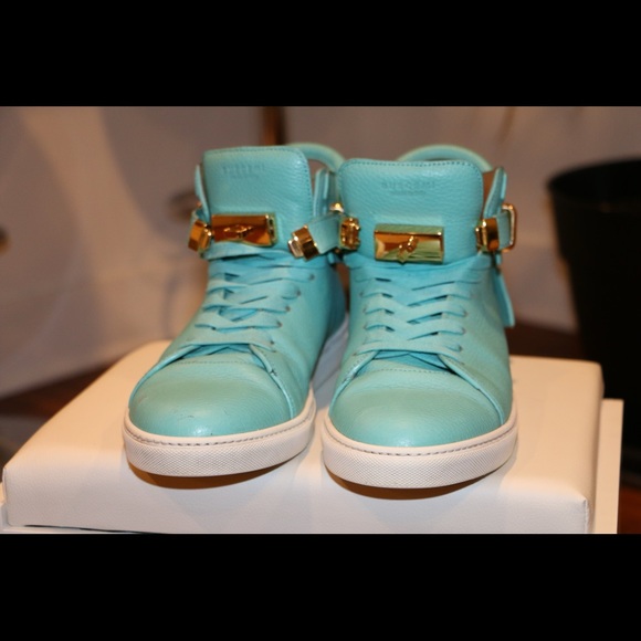 Mens Buscemi Alice Clip High-Top Sneakers size 44 (11) - Picture 2 of 10